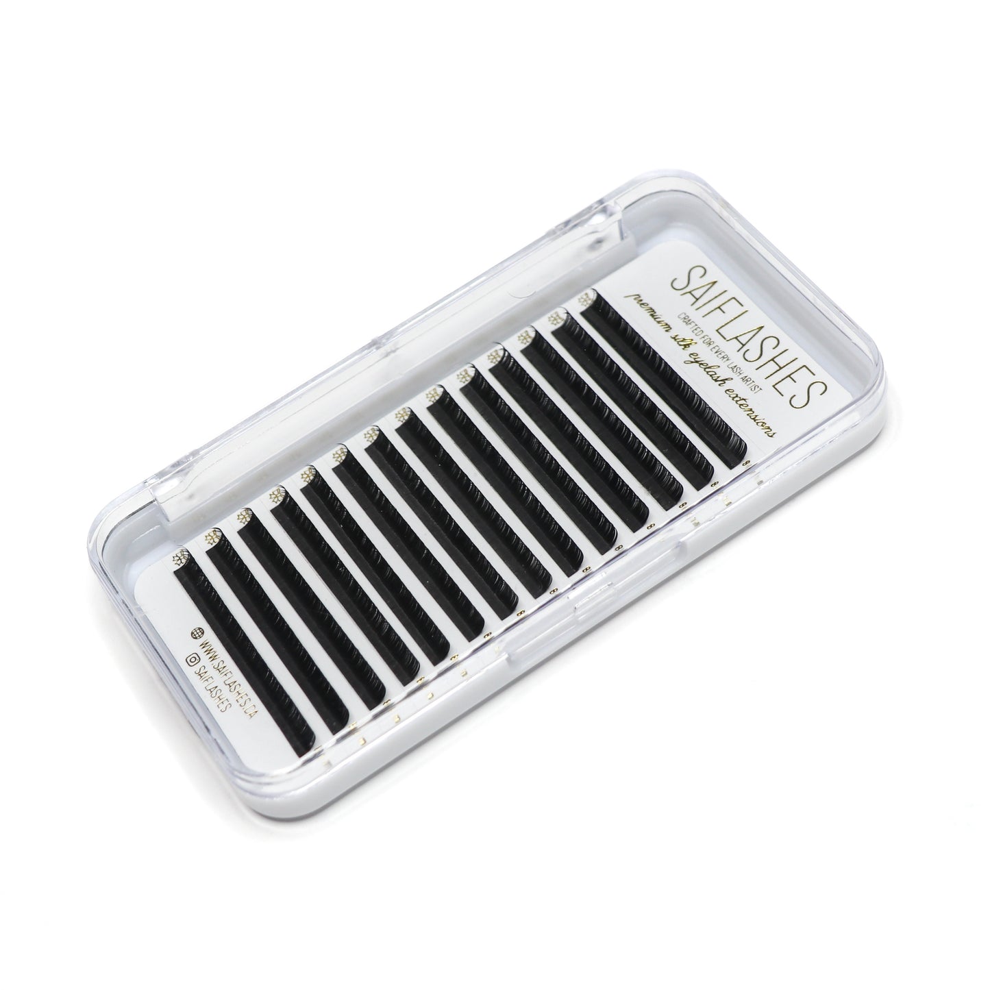 Ultra Matte Premium Silk Single Volume Lash Trays